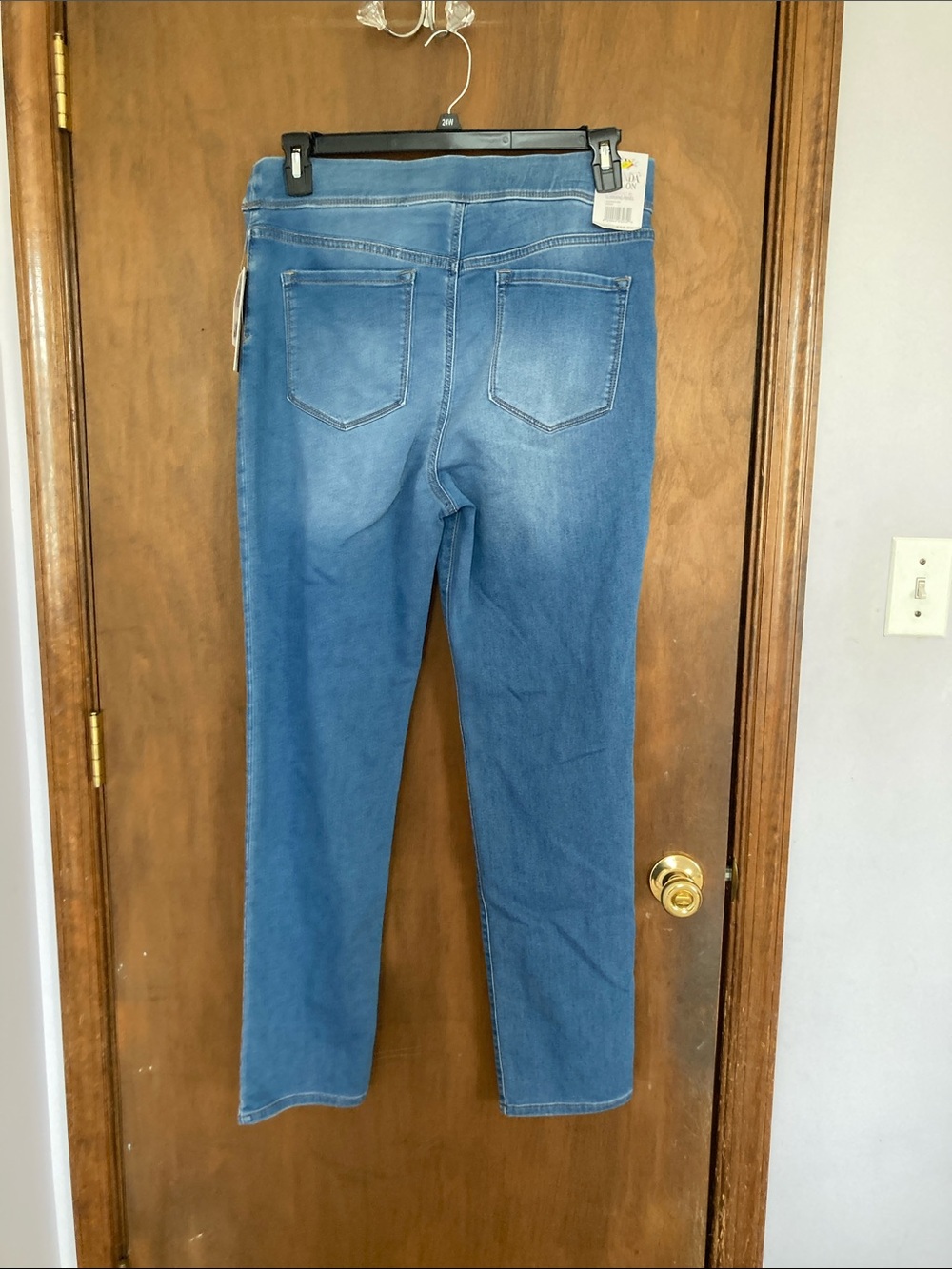 Gloria Vanderbilt Amanda pull on pant classic rise invincible stretch XL - Picture 7 of 16